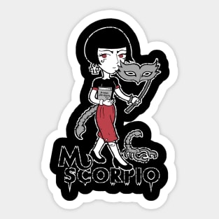 Creepy Cute Zodiac - Scorpio 1.0 Sticker